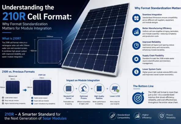 Understanding the 210R Cell Format Why Format Standardization Matters for Module Integration